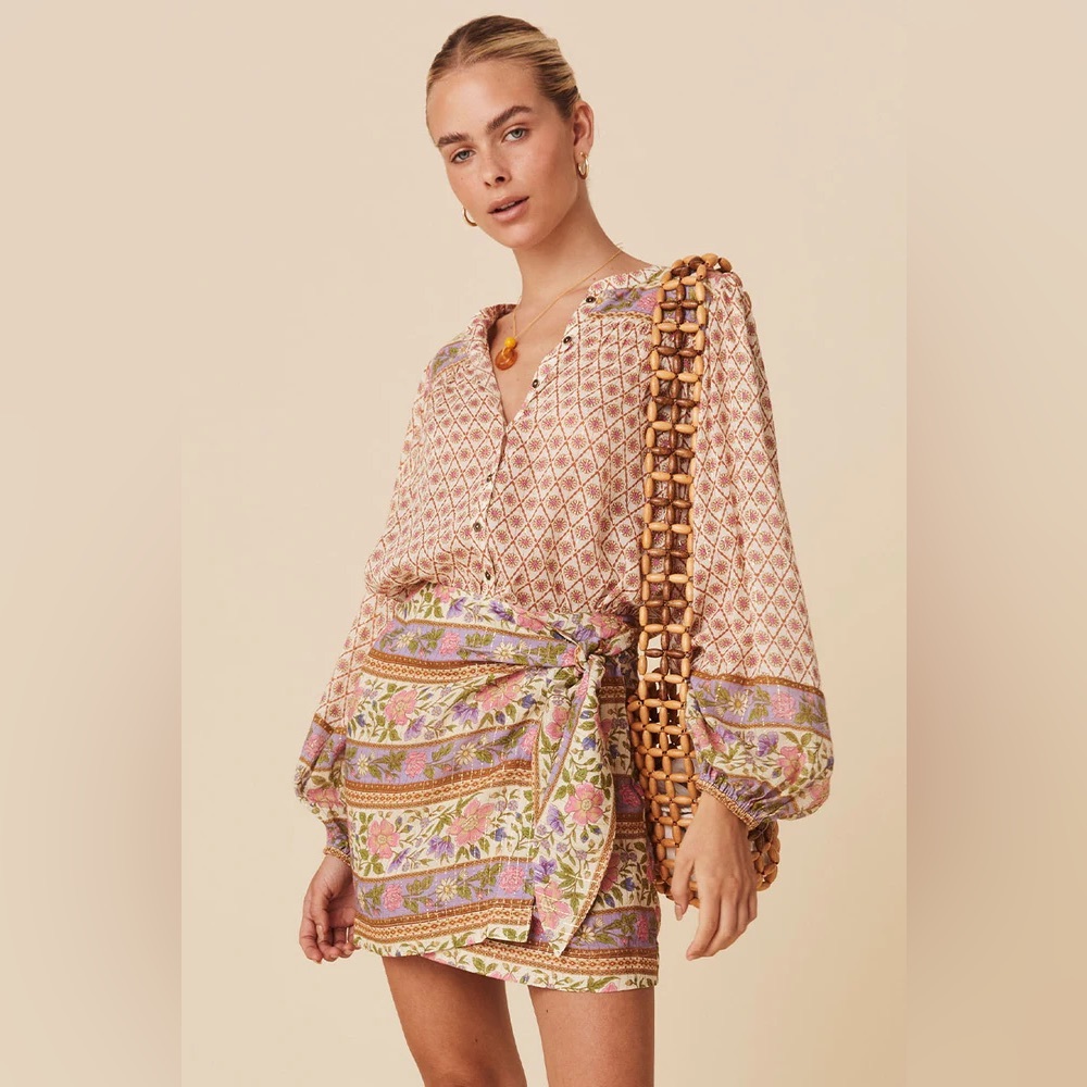 Spell and The Gypsy Collective Sienna Blouse  NWT! VERY RARE - Picture 7 of 11